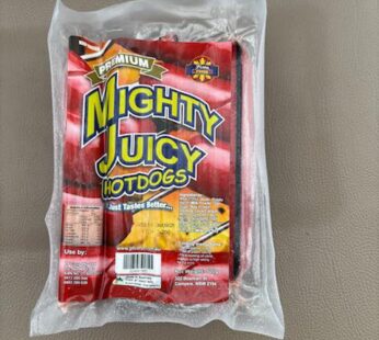 MIGHTY JUICY HOTDOGS