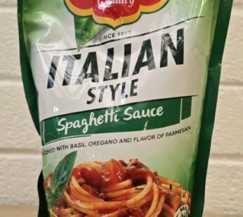 DEL MONTE SPAGHETTI SAUCE ITALIAN STYLE
