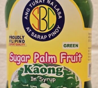 GREEN SUGAR PALM FRUIT KAONG 340G
