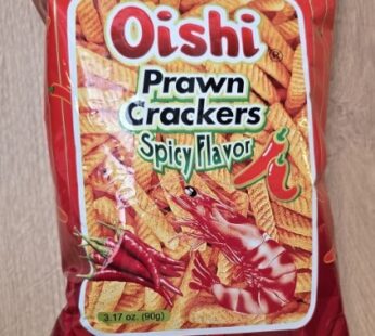 OISHI PRAWN CRACKERS SPICY 90G