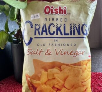 OISHI RIBBED CRACKLING SALT & VINEGAR SMALL