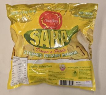 STEAMED FROZEN  BANANA (SABA) 1.5kg (Copy)