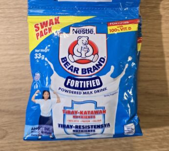 BEAR BRAND POWDERED MILK 33G