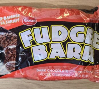 FUDGEE BARR DARK CHOCOLATE CREAM-FILLED CAKE BAR