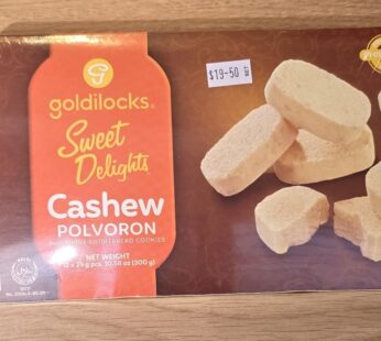 GOLDILOCKS CASHEW POLVORON 300G