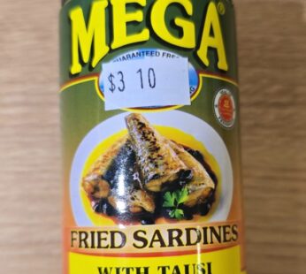 Mega Fried Sardines with Tausi 155g