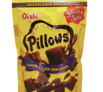 Oishi Pillows Choco Filled Crackers