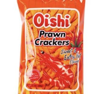 Oishi Prawn Crackers Sweet & Extra Hot